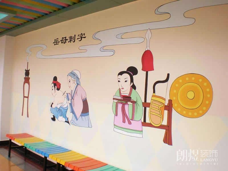 幼兒園校園室內壁畫效果圖2