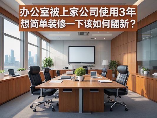 辦公室被上家公司使用3年，想簡(jiǎn)單裝修一下該如何翻新？